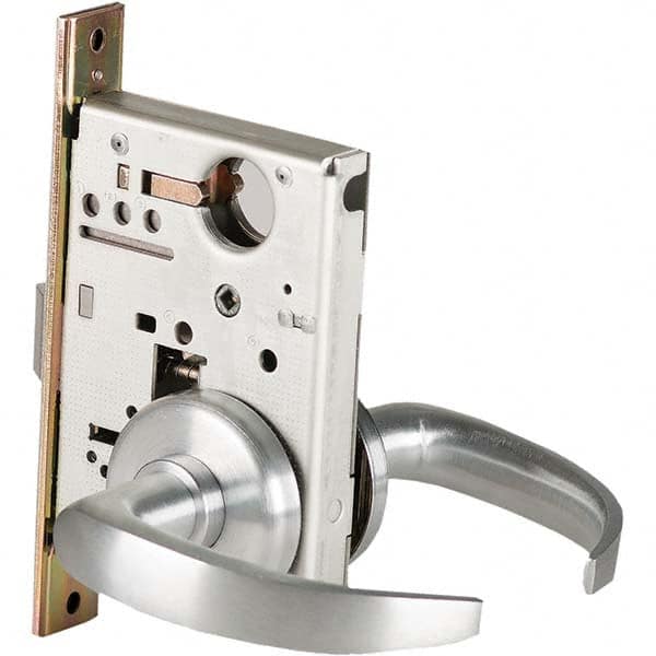 Best - Passage Lever Lockset for 1-3/4" Thick Doors - Exact Tool & Supply