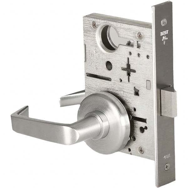 Best - Passage Lever Lockset for 1-3/4" Thick Doors - Exact Tool & Supply