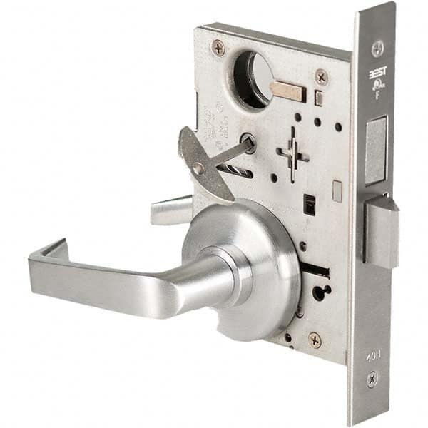 Best - Privacy Lever Lockset for 1-3/4" Thick Doors - Exact Tool & Supply