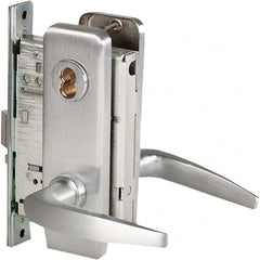 Best - Office Lever Lockset for 1-3/4" Thick Doors - Exact Tool & Supply