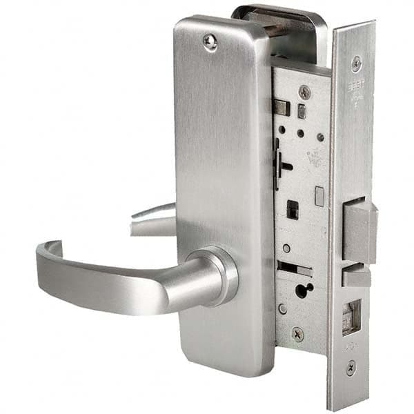 Best - Office Lever Lockset for 1-3/4" Thick Doors - Exact Tool & Supply