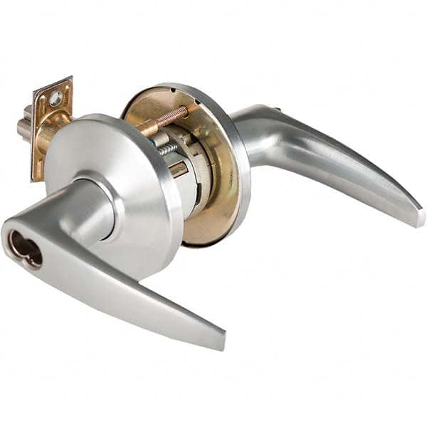 Best - Classroom Lever Lockset for 1-3/4 to 2-1/4" Thick Doors - Exact Tool & Supply