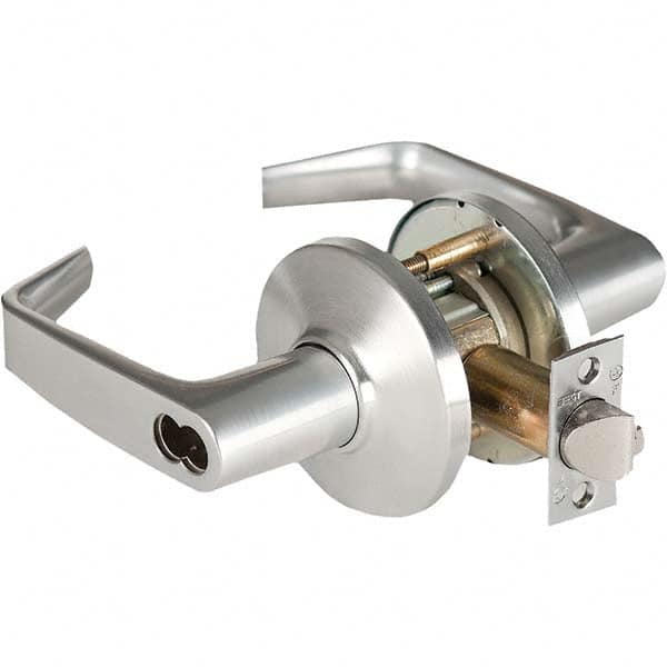 Best - Classroom Lever Lockset for 1-3/4 to 2-1/4" Thick Doors - Exact Tool & Supply