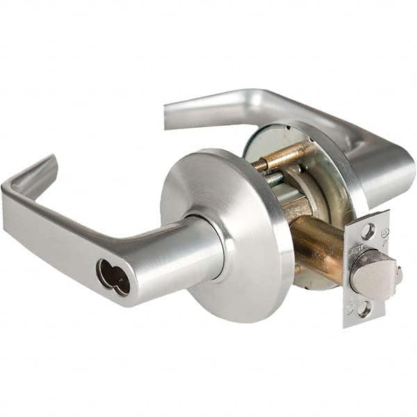 Best - Classroom Lever Lockset for 1-3/4 to 2-1/4" Thick Doors - Exact Tool & Supply