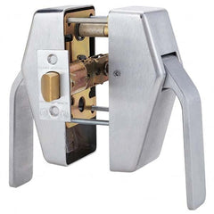 Schlage - 2-5/8" Long x 2-9/16" Wide, All Metal Chasie, Steel Door Pull - Exact Tool & Supply