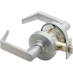Schlage - Passage Lever Lockset for 1-5/8 to 2-1/8" Thick Doors - Exact Tool & Supply