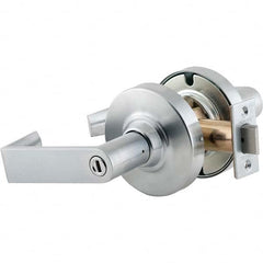 Schlage - Privacy Lever Lockset for 1-5/8 to 2-1/8" Thick Doors - Exact Tool & Supply
