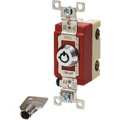 Bryant Electric - Key Switches Switch Type: 4 Tumbler Switch Sequence: On-Off - Exact Tool & Supply