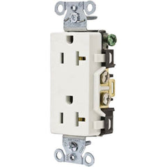 Bryant Electric - Straight Blade Receptacles Receptacle Type: Duplex Receptacle Grade: Commercial - Exact Tool & Supply