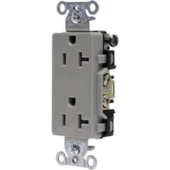 Bryant Electric - Straight Blade Receptacles Receptacle Type: Duplex Receptacle Grade: Commercial - Exact Tool & Supply