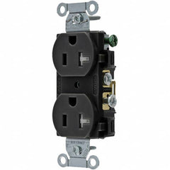 Bryant Electric - Straight Blade Receptacles Receptacle Type: Duplex Receptacle Grade: Commercial - Exact Tool & Supply