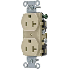 Bryant Electric - Straight Blade Receptacles Receptacle Type: Duplex Receptacle Grade: Commercial - Exact Tool & Supply