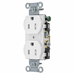 Bryant Electric - Straight Blade Receptacles Receptacle Type: Duplex Receptacle Grade: Commercial - Exact Tool & Supply