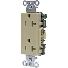 Bryant Electric - Straight Blade Receptacles Receptacle Type: Duplex Receptacle Grade: Commercial - Exact Tool & Supply