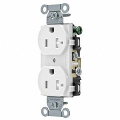 Bryant Electric - Straight Blade Receptacles Receptacle Type: Duplex Receptacle Grade: Commercial - Exact Tool & Supply