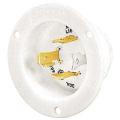 Bryant Electric - Twist Lock Plugs & Connectors Connector Type: Inlet Grade: Industrial - Exact Tool & Supply