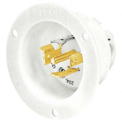 Bryant Electric - Twist Lock Plugs & Connectors Connector Type: Inlet Grade: Industrial - Exact Tool & Supply