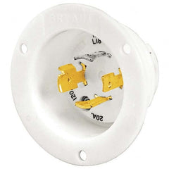 Bryant Electric - Twist Lock Plugs & Connectors Connector Type: Inlet Grade: Industrial - Exact Tool & Supply