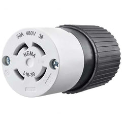 Bryant Electric - Twist Lock Plugs & Connectors Connector Type: Connector Grade: Industrial - Exact Tool & Supply