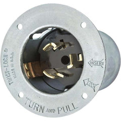 Bryant Electric - Twist Lock Plugs & Connectors Connector Type: Inlet Grade: Industrial - Exact Tool & Supply