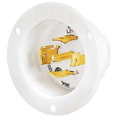 Bryant Electric - Twist Lock Plugs & Connectors Connector Type: Inlet Grade: Industrial - Exact Tool & Supply
