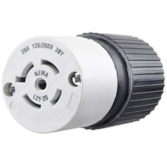 Bryant Electric - Twist Lock Plugs & Connectors Connector Type: Connector Grade: Industrial - Exact Tool & Supply