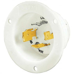 Bryant Electric - Twist Lock Plugs & Connectors Connector Type: Inlet Grade: Industrial - Exact Tool & Supply