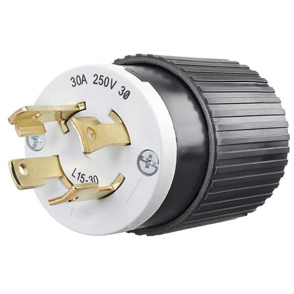 Bryant Electric - Twist Lock Plugs & Connectors Connector Type: Plug Grade: Industrial - Exact Tool & Supply