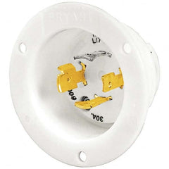 Bryant Electric - Twist Lock Plugs & Connectors Connector Type: Inlet Grade: Industrial - Exact Tool & Supply