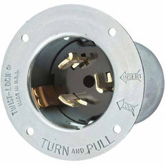 Bryant Electric - Twist Lock Plugs & Connectors Connector Type: Inlet Grade: Industrial - Exact Tool & Supply