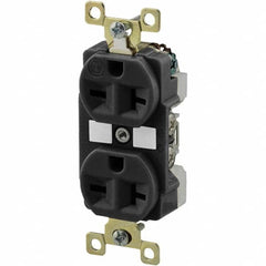 Bryant Electric - Straight Blade Receptacles Receptacle Type: Duplex Receptacle Grade: Industrial - Exact Tool & Supply