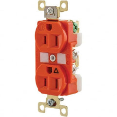 Bryant Electric - Straight Blade Receptacles Receptacle Type: Duplex Receptacle Grade: Industrial - Exact Tool & Supply