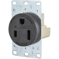 Bryant Electric - Straight Blade Receptacles Receptacle Type: Single Receptacle Grade: Industrial - Exact Tool & Supply