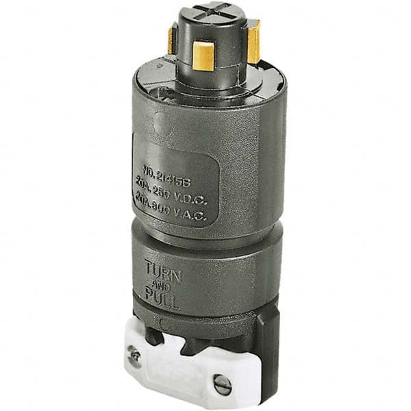 Bryant Electric - Twist Lock Plugs & Connectors Connector Type: Plug Grade: Industrial - Exact Tool & Supply