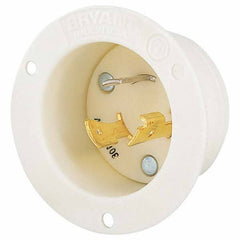 Bryant Electric - Twist Lock Plugs & Connectors Connector Type: Inlet Grade: Industrial - Exact Tool & Supply