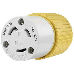 Bryant Electric - Twist Lock Plugs & Connectors Connector Type: Connector Grade: Industrial - Exact Tool & Supply