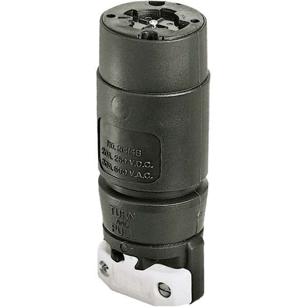 Bryant Electric - Twist Lock Plugs & Connectors Connector Type: Connector Grade: Industrial - Exact Tool & Supply