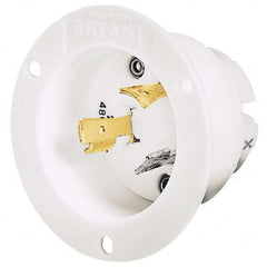 Bryant Electric - Twist Lock Plugs & Connectors Connector Type: Inlet Grade: Industrial - Exact Tool & Supply