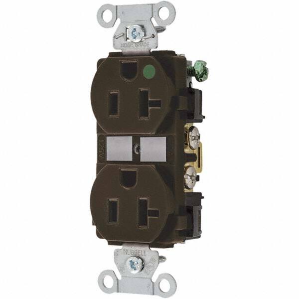 Bryant Electric - Straight Blade Receptacles Receptacle Type: Duplex Receptacle Grade: Hospital - Exact Tool & Supply