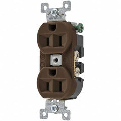 Bryant Electric - Straight Blade Receptacles Receptacle Type: Duplex Receptacle Grade: Specification - Exact Tool & Supply