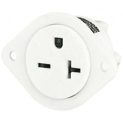 Bryant Electric - Straight Blade Receptacles Receptacle Type: Flanged Receptacle Grade: Industrial - Exact Tool & Supply