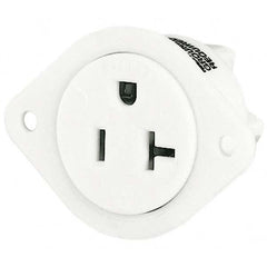 Bryant Electric - Straight Blade Receptacles Receptacle Type: Flanged Receptacle Grade: Industrial - Exact Tool & Supply