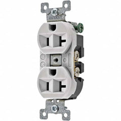 Bryant Electric - Straight Blade Receptacles Receptacle Type: Duplex Receptacle Grade: Specification - Exact Tool & Supply