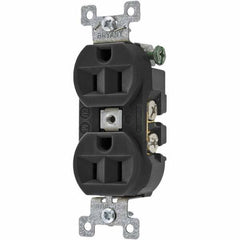Bryant Electric - Straight Blade Receptacles Receptacle Type: Duplex Receptacle Grade: Specification - Exact Tool & Supply