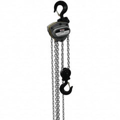 Jet - 6,000 Lb Capacity, 80' Lift Height, Manual Chain Hoist - Exact Tool & Supply