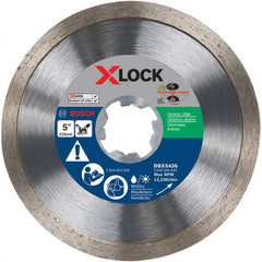 Bosch - Wet & Dry-Cut Saw Blades Blade Diameter (Inch): 5 Blade Material: Diamond-Tipped - Exact Tool & Supply