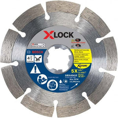 Bosch - Wet & Dry-Cut Saw Blades Blade Diameter (Inch): 4-1/2 Blade Material: Diamond-Tipped - Exact Tool & Supply