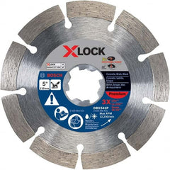 Bosch - Wet & Dry-Cut Saw Blades Blade Diameter (Inch): 5 Blade Material: Diamond-Tipped - Exact Tool & Supply