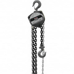 Jet - 2,000 Lb Capacity, 50' Lift Height, Manual Chain Hoist - Exact Tool & Supply