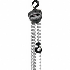Jet - 4,000 Lb Capacity, 50' Lift Height, Manual Chain Hoist - Exact Tool & Supply